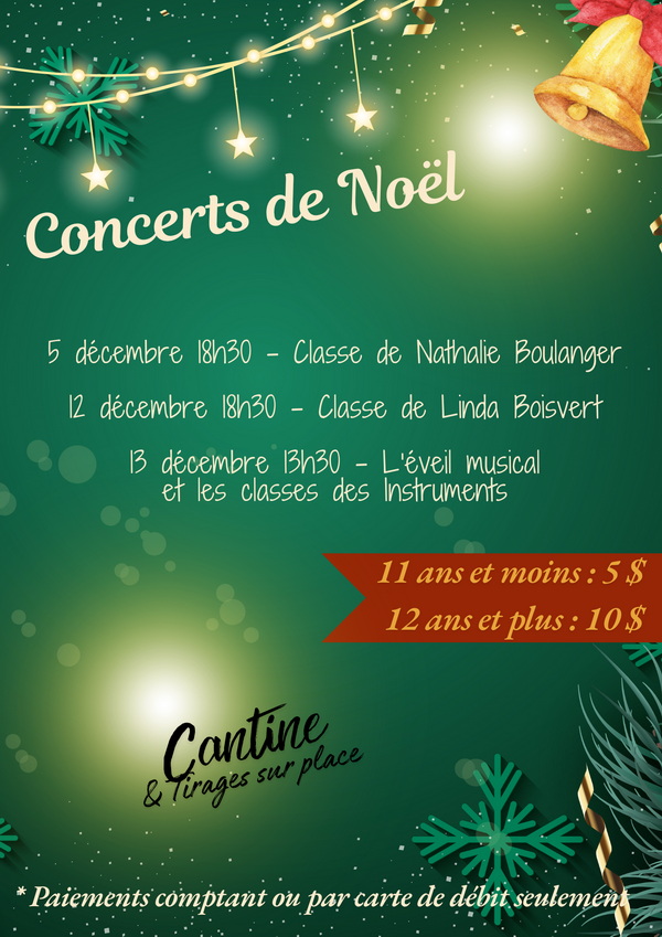 concert de Noël